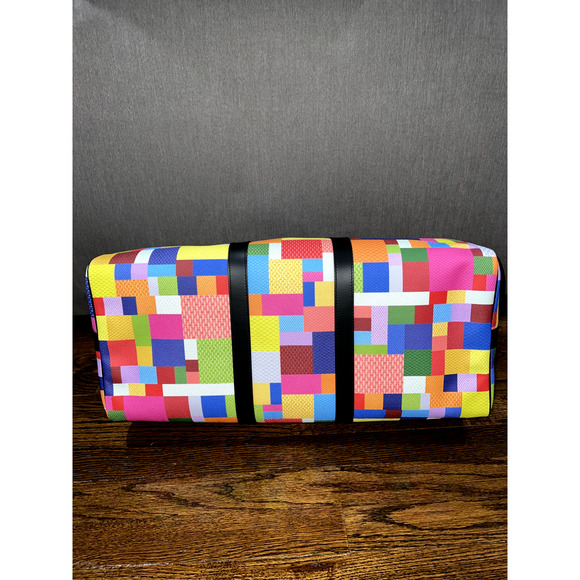 Louis Vuitton Keepall Bandouliere 50 Multicolor Damier 3D Lego Duffle Travel Bag - Picture 12 of 12